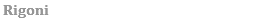 &nbsp;Rigoni